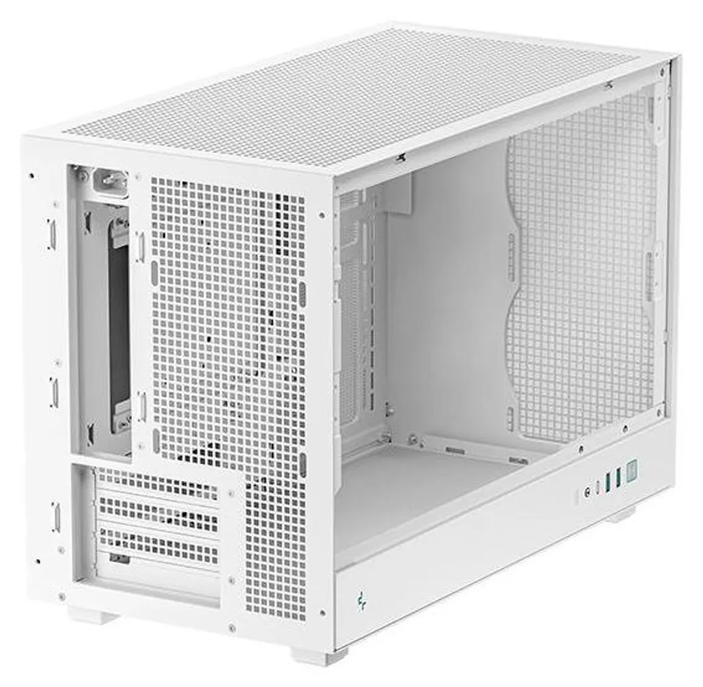 Boîtier Deepcool CH260 WH Blanc PC Micro-ATX compact performant - 10