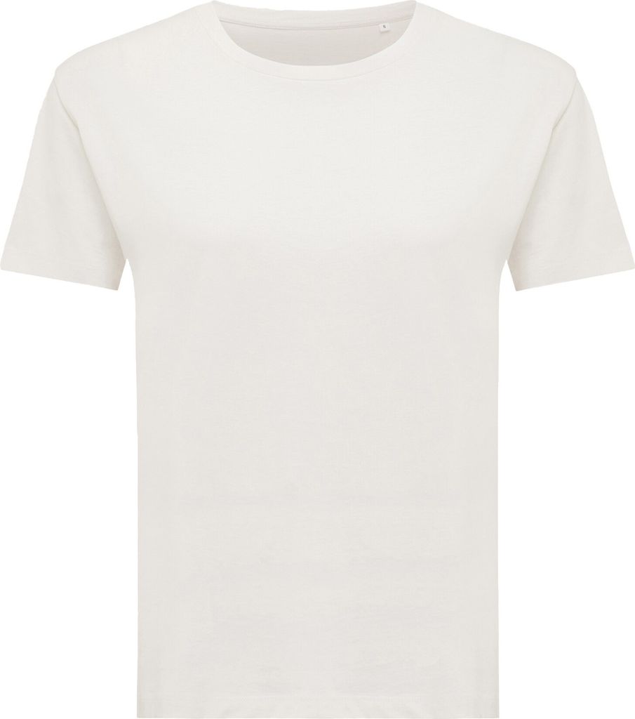 Iqoniq - "Yala" T-Shirt Leicht für Damen XD806 (M) (Elfenbeinweiß)
