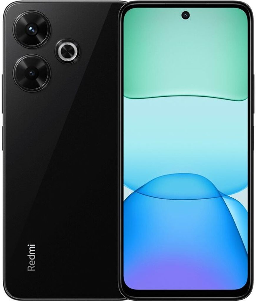 Xiaomi Redmi 13 6+128GB 6.79" NFC Mitternacht Schwarz EU Produktbild 