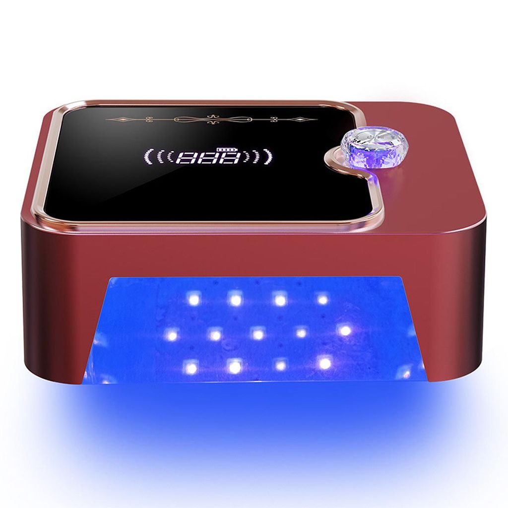 Profi UV/LED Lampe – 30 LEDs, 365+405nm, Kabellos, LCD, Metallreflektor, Schnellhärtend, Nagelgel Trockner