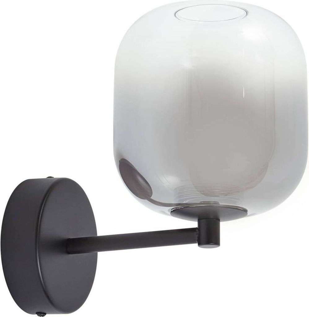 Lucande LED-Wandleuchte Avelina, rauchgrau