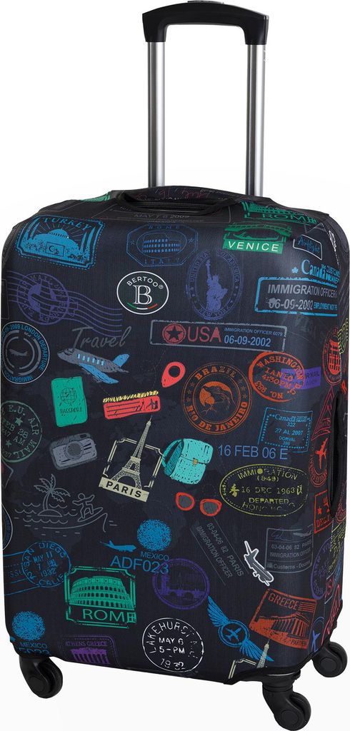 BERTOO Reisekofferhülle - Travel dark L Produktbild 