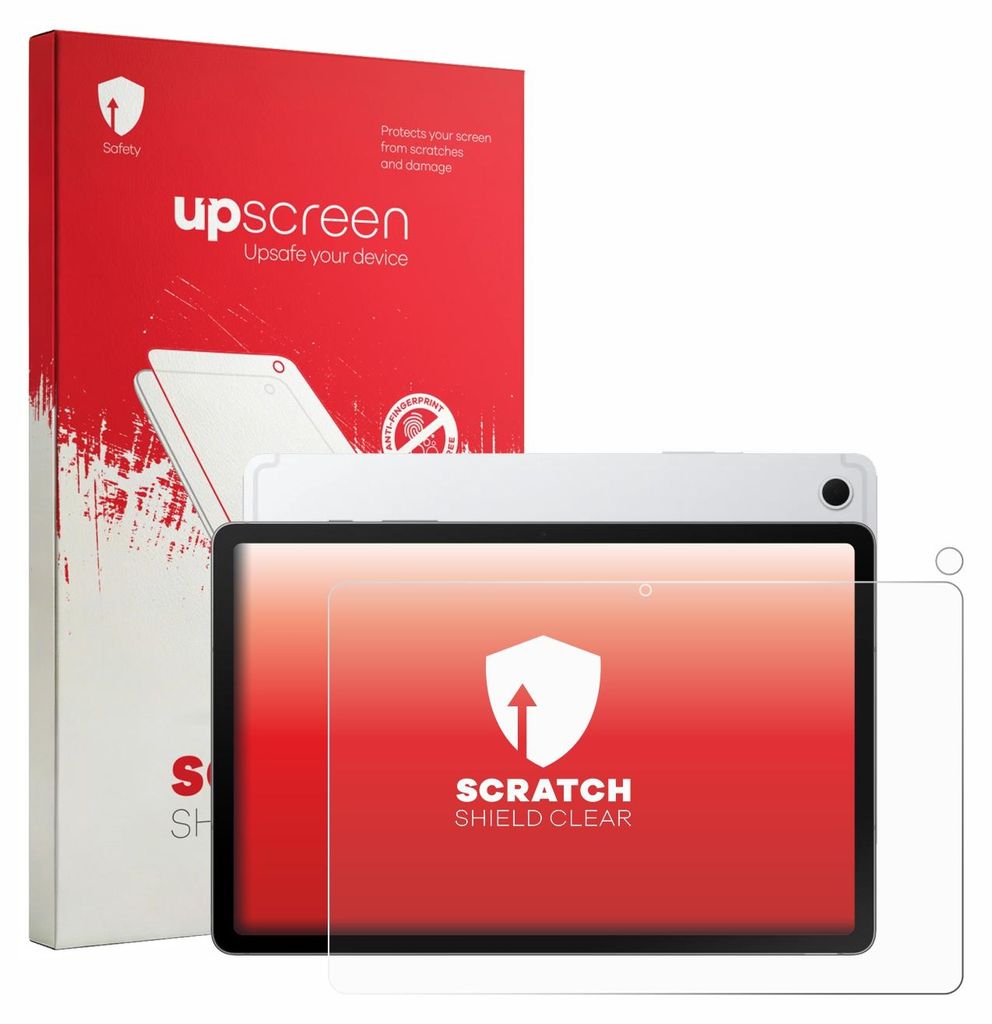 upscreen Schutzfolie für Samsung Galaxy Tab S10 Lite (Display+Kamera) Displayschutz Displayschutzfolie Folie Klar Transparent