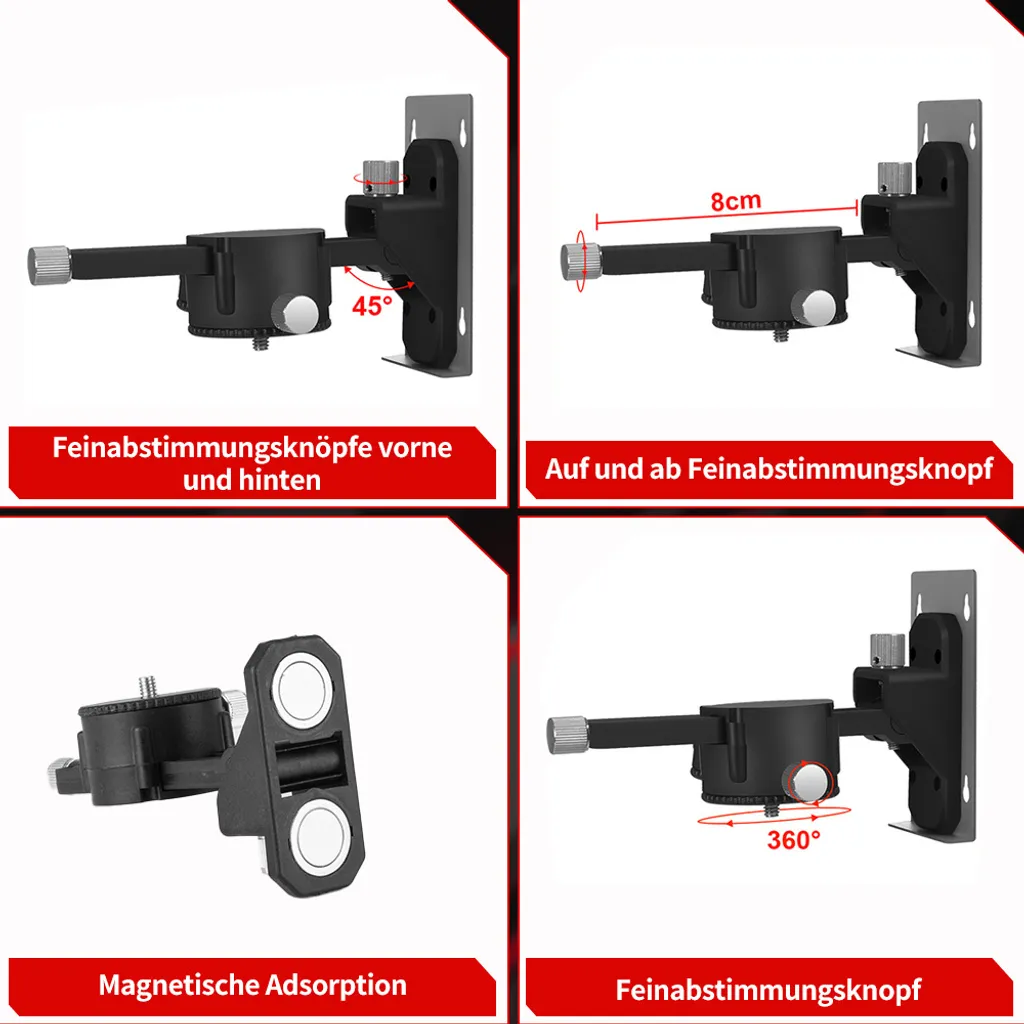 Laser de chantier 4D pour carrelage et pose de cloisons 16 lignes vert - 10