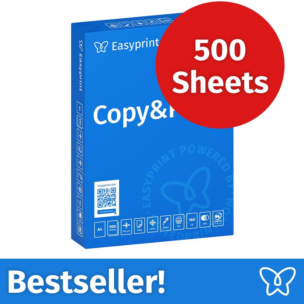 NIEUW: Easyprint Printerpapier Kopieerpapier 500 Vel 1 x Productafbeelding 
