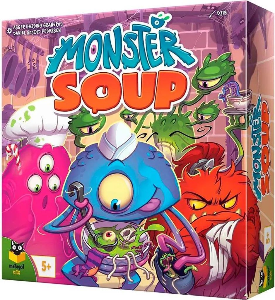 Asmodee Monster Soup Brettspiel Spanisch Mehrfarbig Mehrfarbig One Size