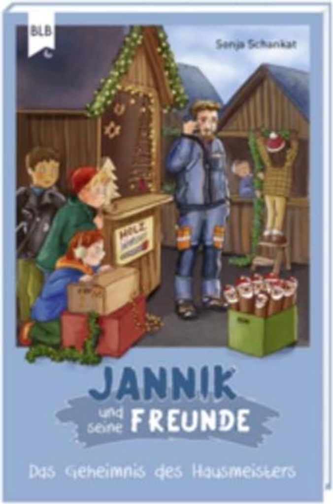 Lese-Adventskalender Jannik und seine Freunde, 104 Seiten, 12x19 cm, für Kinder ab 7 Jahren, mit Geheimseiten zum Aufschneiden
