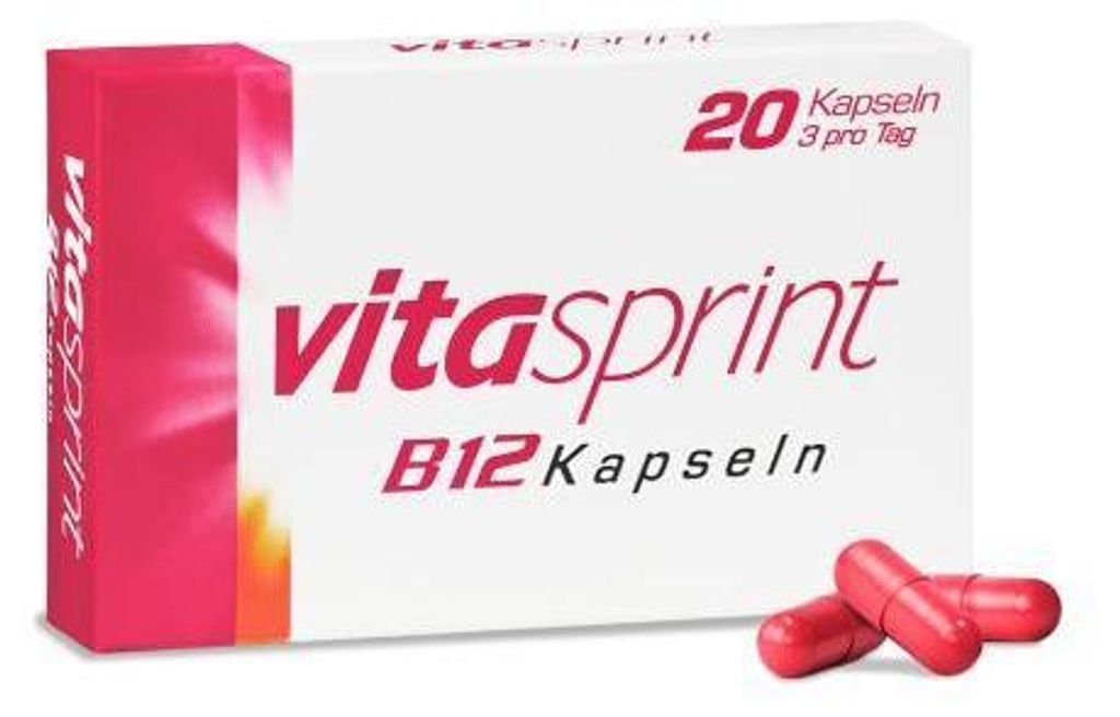 Vitasprint B12 Kapseln, 20 St. Kapseln