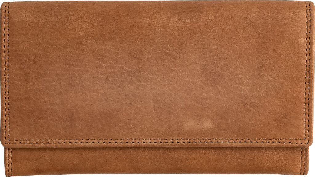 Josephine Osthoff Geldbörse Damen Leder Länglich Portemonnaie mit Reißverschluss KleinGeldbörse Kreditkartenetui RFID-Schutz Geldbeutel mit Mü...