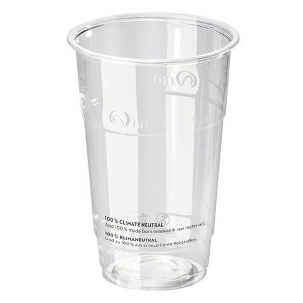 100x  Trinkbecher 250 ml mit Eichstrich Ø 76 mm -Kunststoff Produktbild 