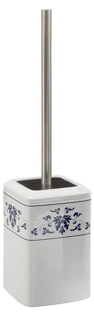 Gedy CIXI stehende WC-Bürste, Porzellan, Blau/Weiß Produktbild 