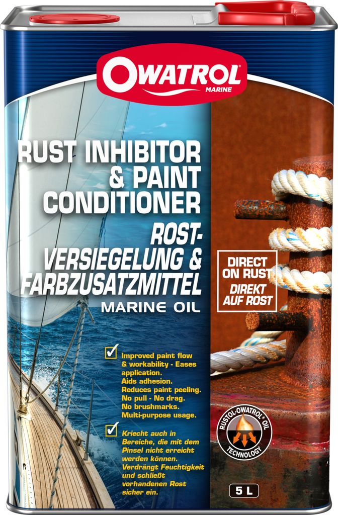 Owatrol Marine Oil 5 l - Rostkonservierung Rostversiegelung & Farbzusatzmittel