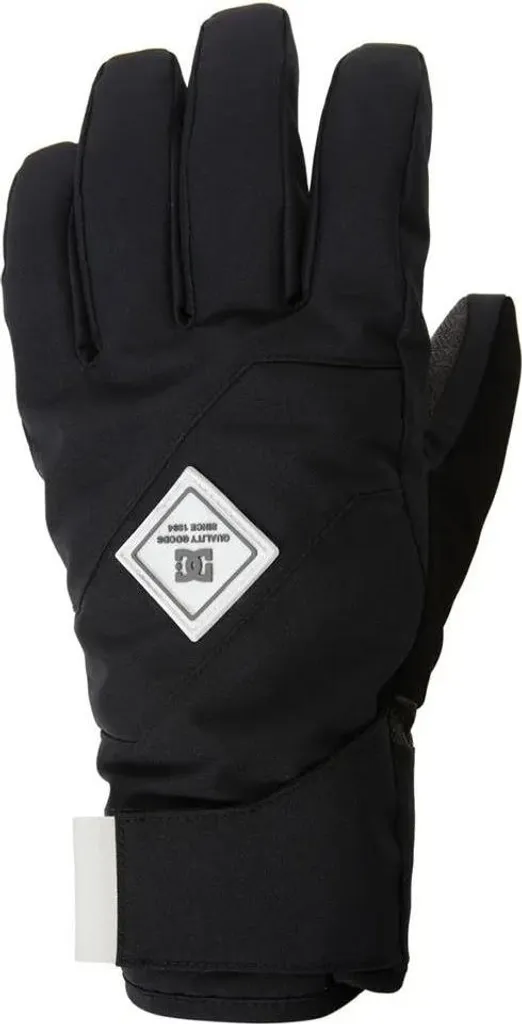 Gants de Sport d'Hiver DC Shoes Femme Franchise M Noirs pour le Froid