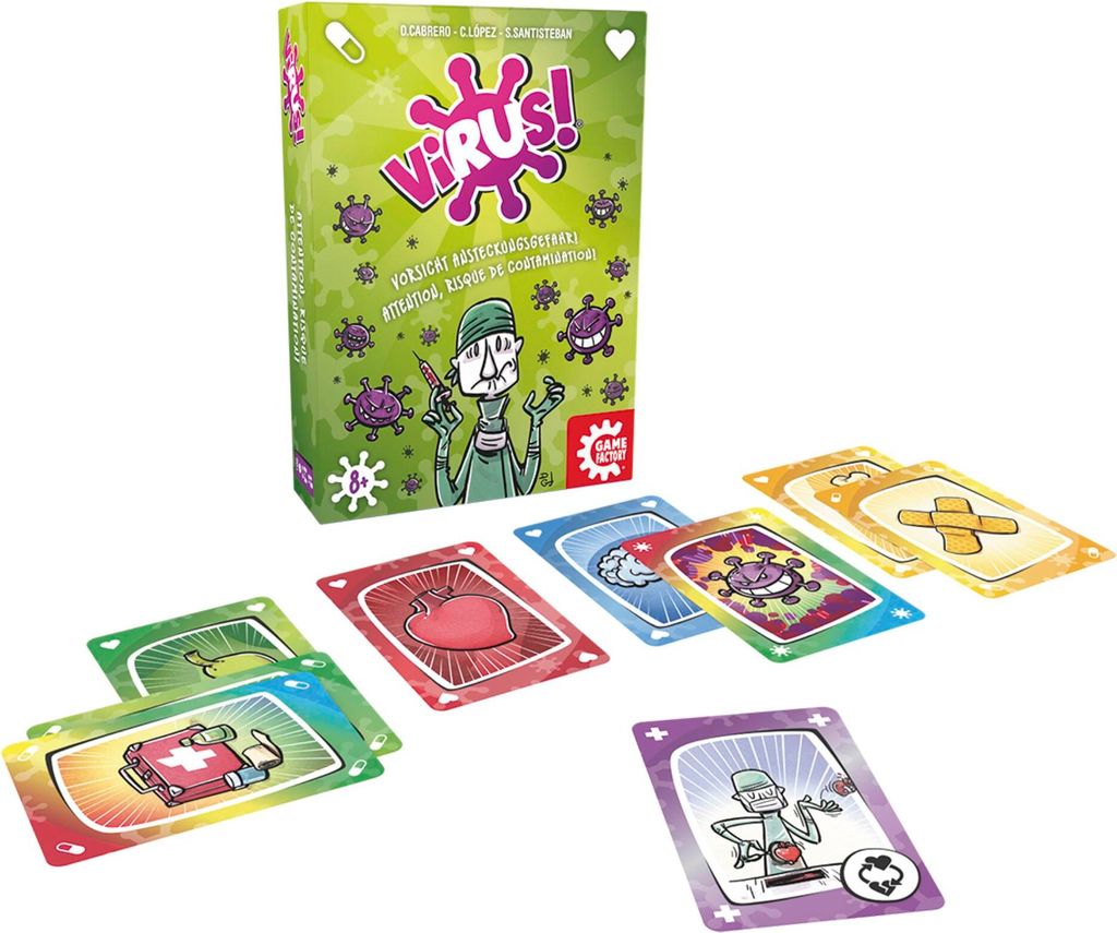 TRANJIS GAMES TRG-013BOX Virus! Scatola del Deck, Giochi e GCC - Giochi da tavolo - Accessoristica | El Taller del Modelista