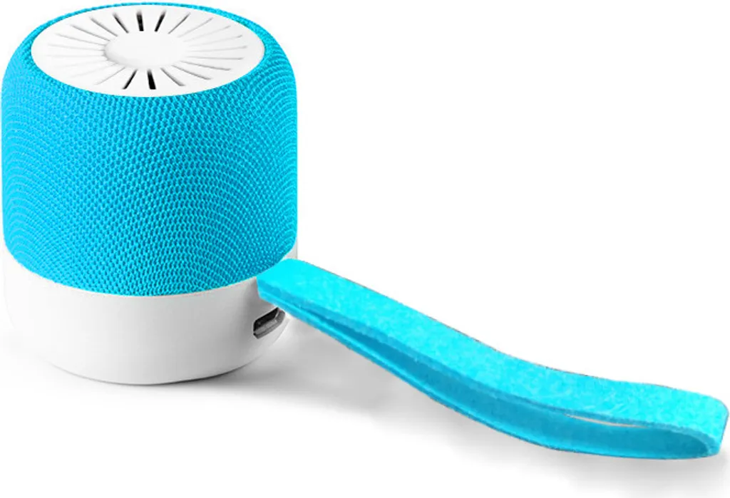 Mini Speaker Bluetooth Blu: Design Elegante e Suono Avvolgente