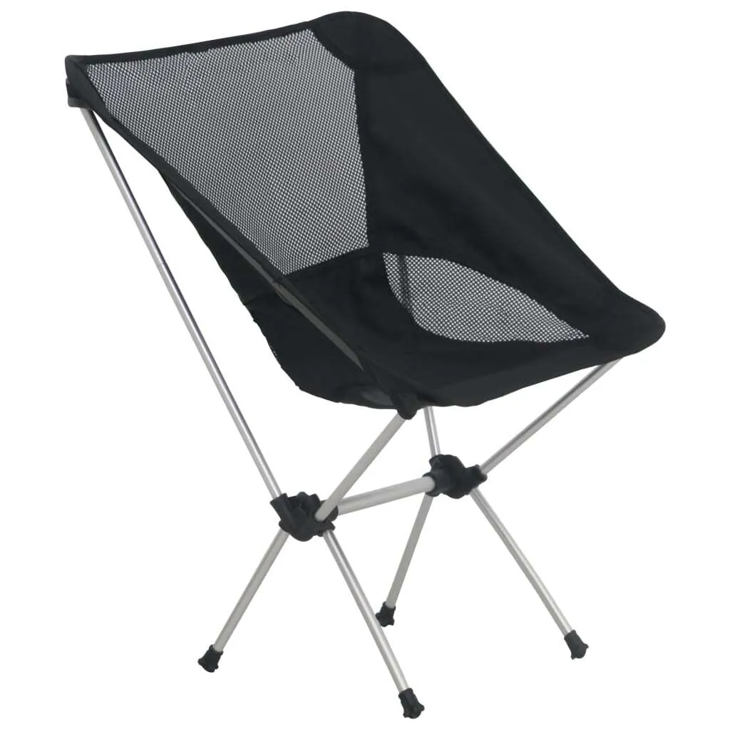 Chaises de camping pliantes pour festivals et plage en aluminium lot 2
