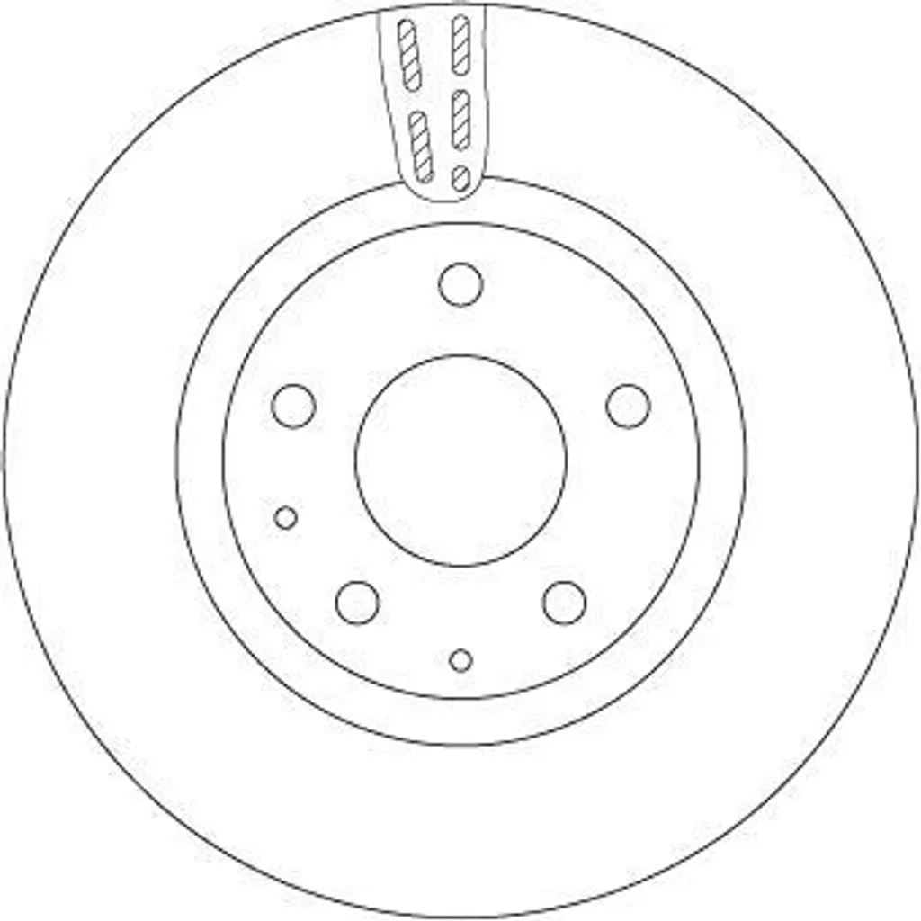 Disque de frein Mazda CX-30 et 3 BP : Remplacez vos pièces d'origine TRW