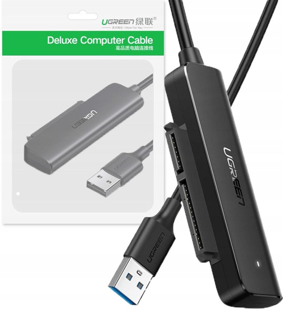 Ugreen Cm321 Adaptateur Usb vers Sata Drive 2.5, 50Cm Image du produit 