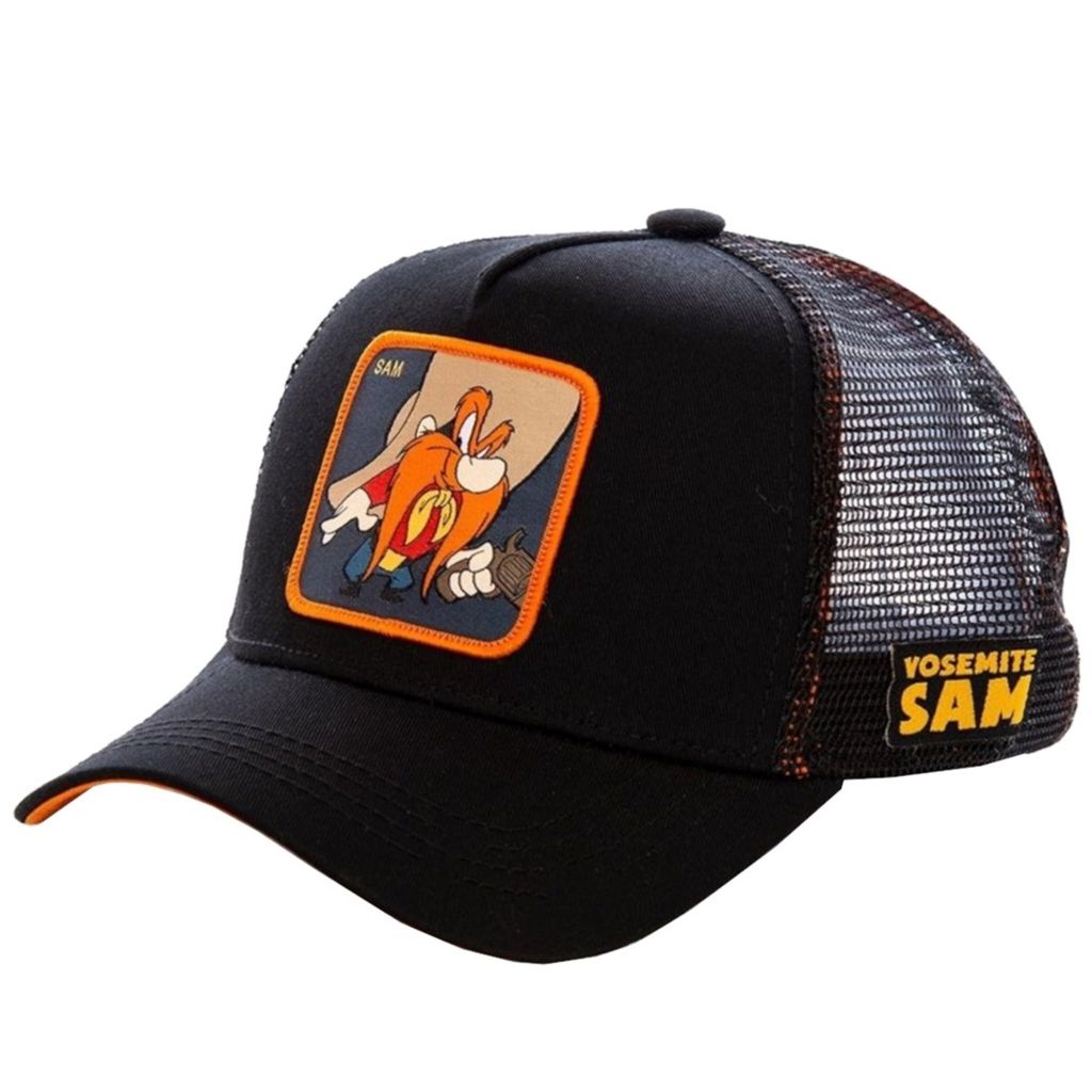 CAPSLAB  X LOONEY TUNES - Sam Trucker Cap Black Produktbild 