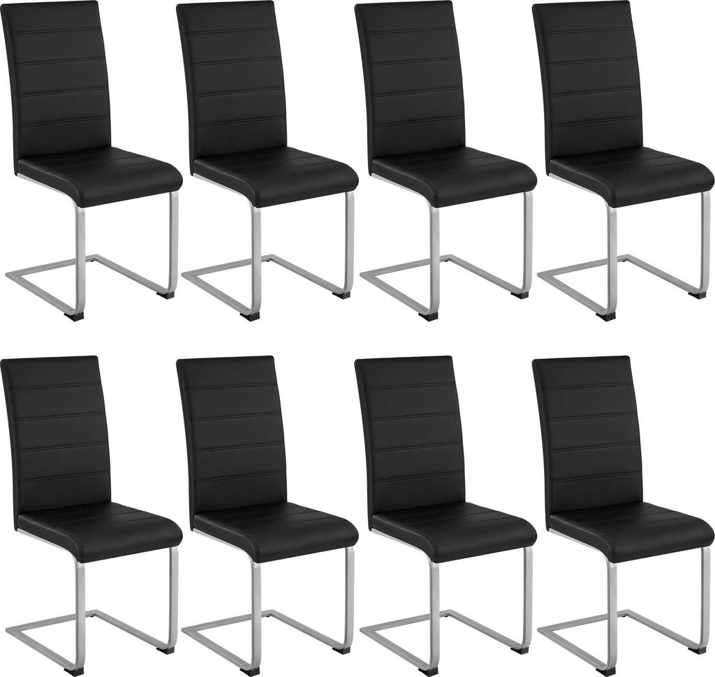 Chaises de Salle à Manger BETTINA Rembourrées Pieds en Image du produit 