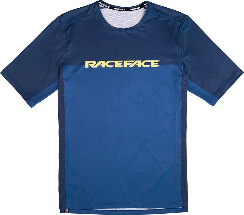 Maillot de cyclisme Indy Bleu respirant manches courtes en taille L