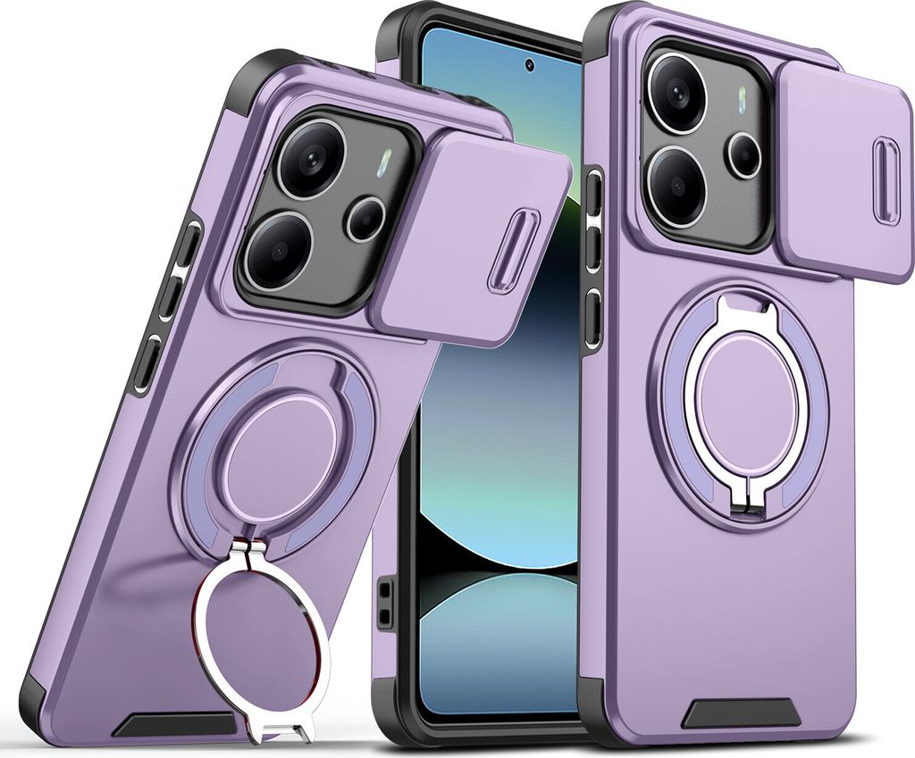 Dvouvrstvé pouzdro pro Xiaomi Redmi Note 14 4G, s posuvným Obrázek produktu 