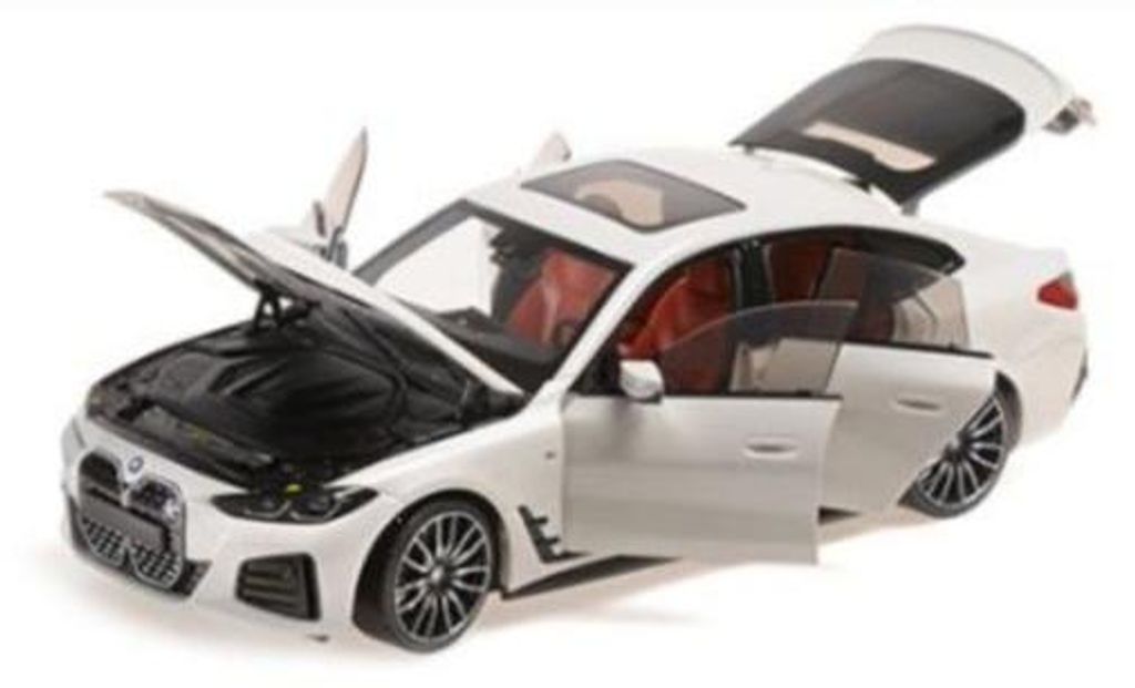 Minichamps BMW i4 M50 - 2022 - WHITE METALLIC 110023011 Produktbild 