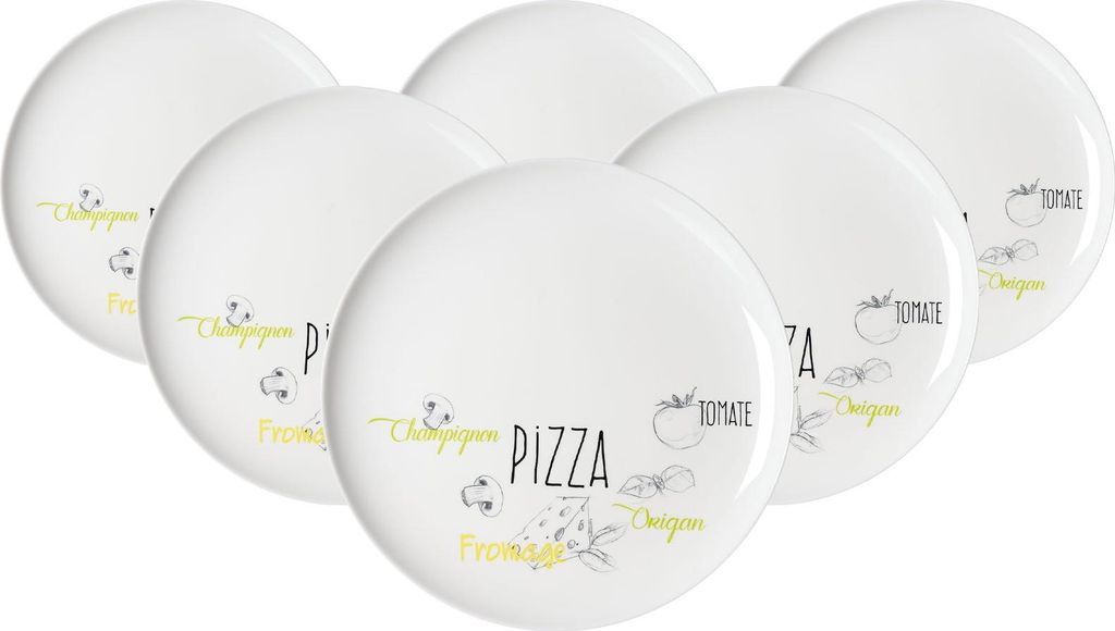 Ritzenhoff & Breker Alberto Pizzateller ø 32 cm 6er Set