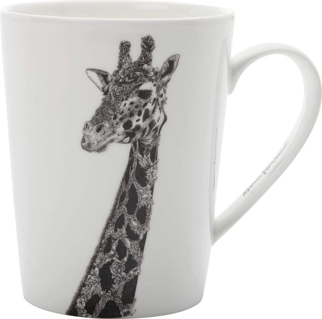 Kaffeebecher MARINI FERLAZZO Wasser Becher, Tier Tee Tasse, Giraffe