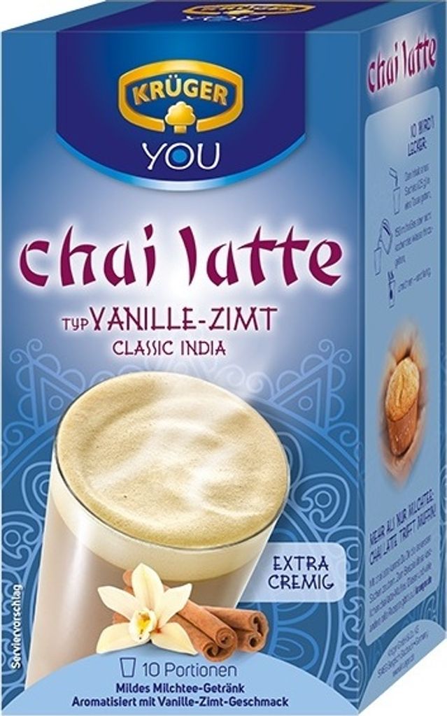 Krüger Chai Latte Vanille Zimt Classic India extra cremig Produktbild 1