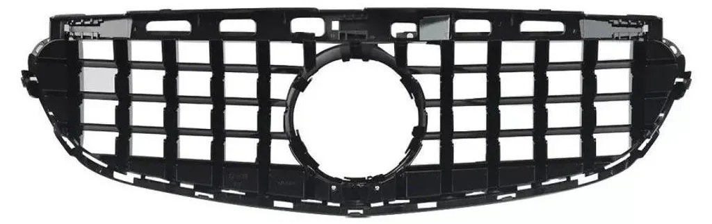 Grille de calandre Racing noire à lamelles pour Mercedes W212 2015