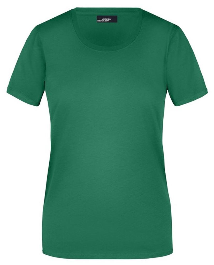James and Nicholson - "Basic" T-Shirt für Damen LT2799 (S) (Dunkelgrün)