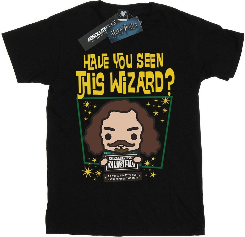 Harry Potter - "Sirius Black Azkaban Junior" T-Shirt für Damen BI26398 (XXL) (Schwarz)