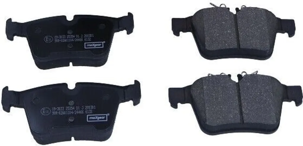 Plaquettes de frein arrière OE 101223359 pour Mercedes Classe C Performance 19-3033