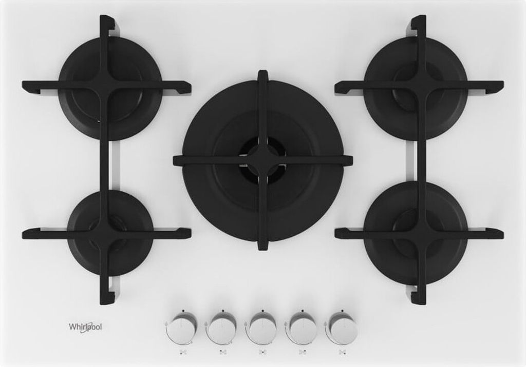 Whirlpool-Gaskochfeld - GOA 7523/WH