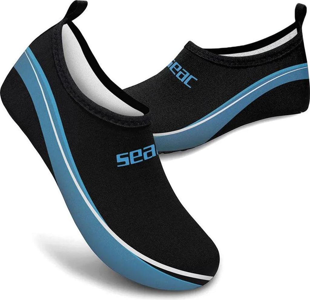 Seacsub Smile Wasserschuhe Schwarz EU 39 Herren,Damen Schwarz EU 39