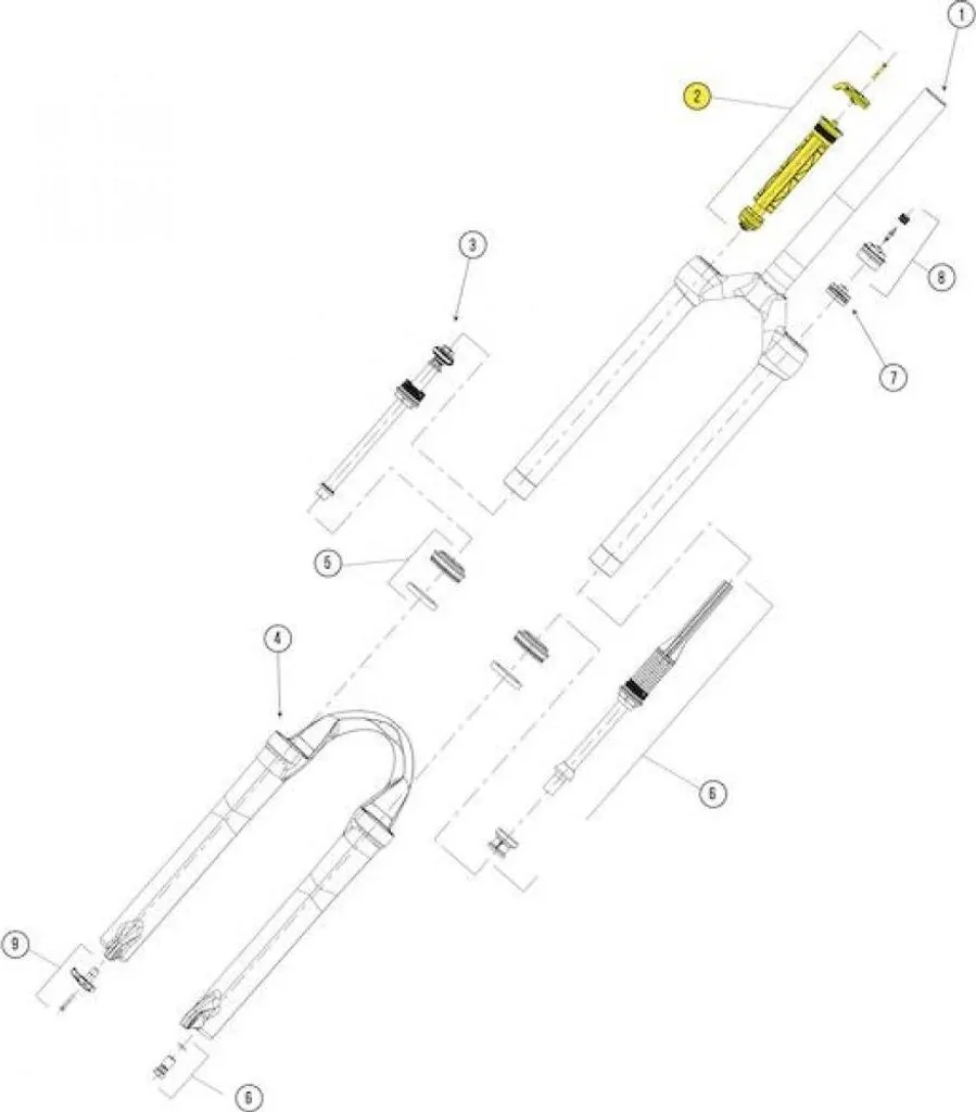 Amortisseur Manitou ABS+ 32mm : corrigez le plongeon de votre fourche VTT