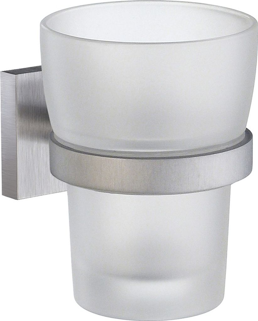 SMEDBO HOUSE Zahnputzbecher 1er Mattverchromt