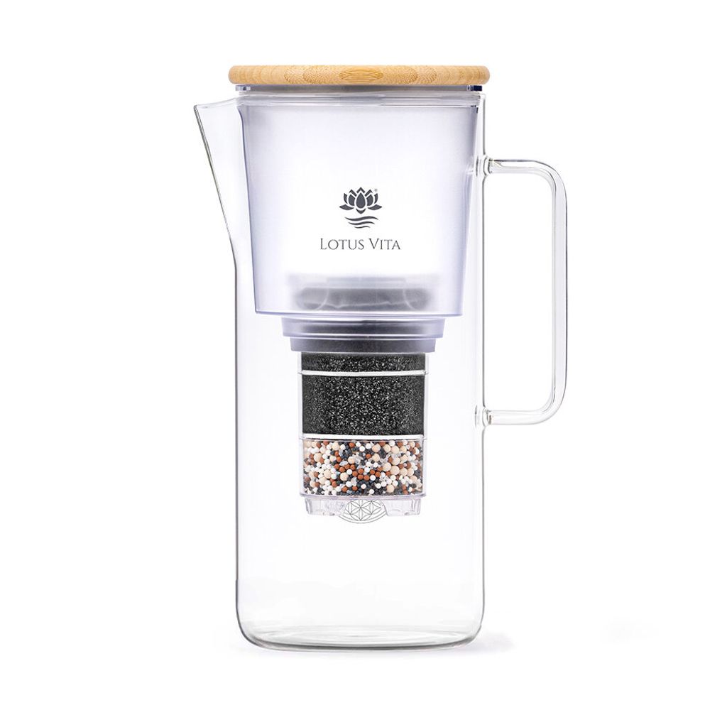 Lotus Vita Wasserfilter-Kanne Katara 1,4L - Natura Plus Produktbild 