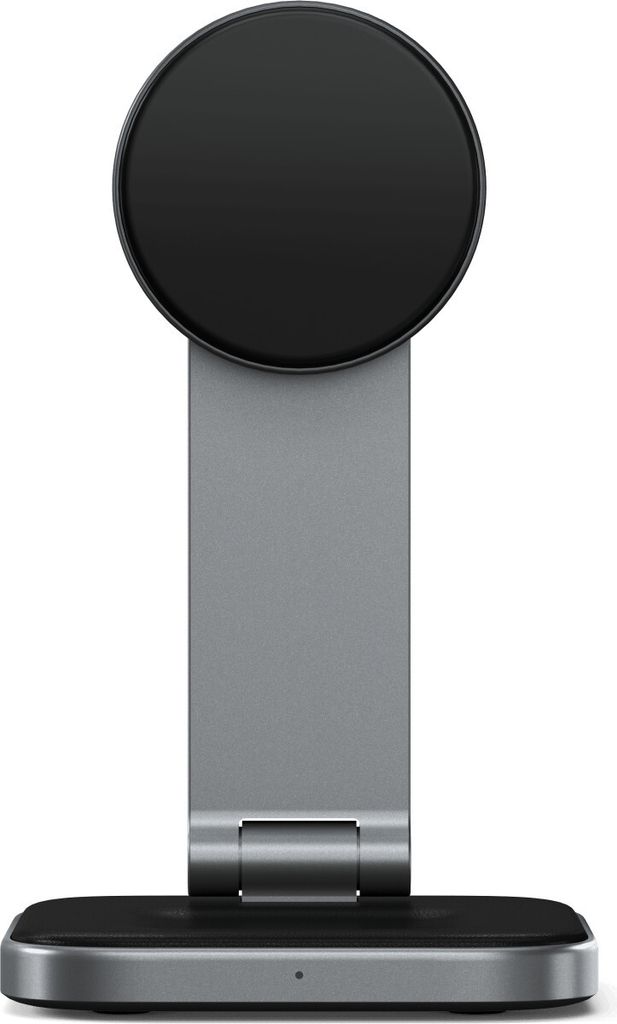 Satechi, Kabellose Ladestation für iPhone & AirPods Magnetisch Qi2, Grau