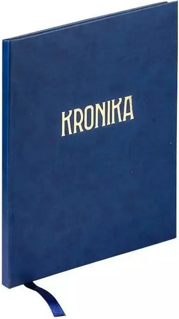 Chronique Cahier A4 Grand Format - 120 Feuilles Bleu Fonce Clairefontaine