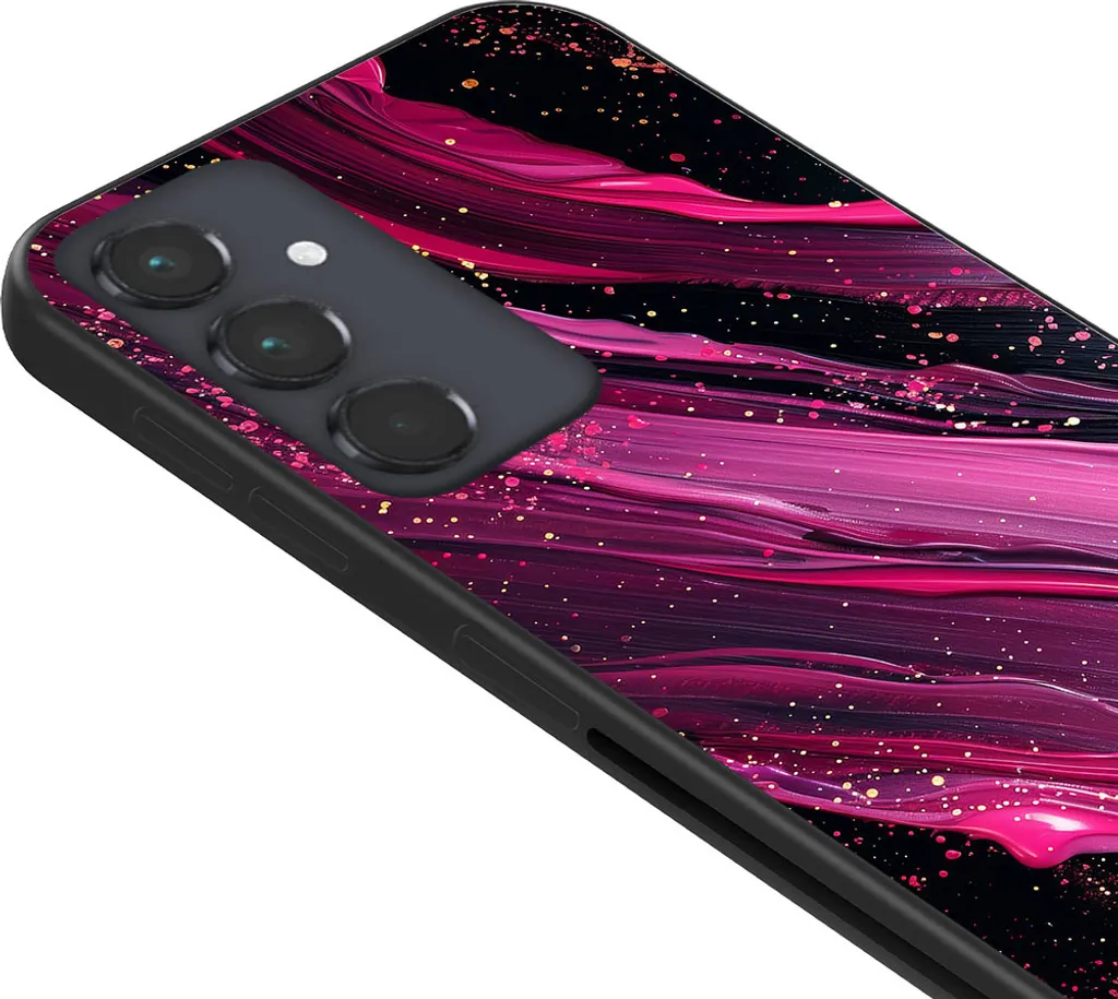 Custodia Samsung Galaxy A24 4G Marmo Viola | Slim TPU Design - 3