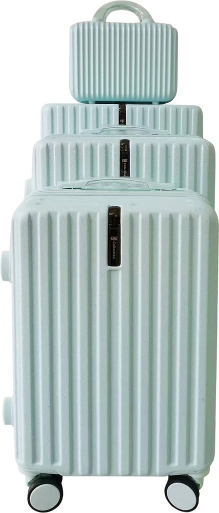 Hartschalenkoffer 4er-Set Leandra Hellblau NTK-Collection