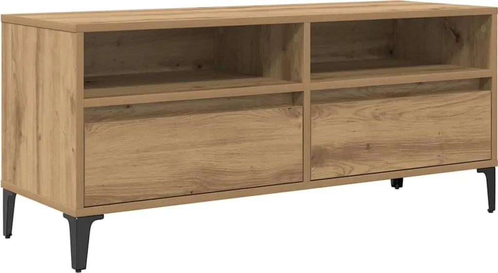 Scheda Tecnica Mobile TV vidaXL 100cm Rovere Artisan - Multimedia Unit