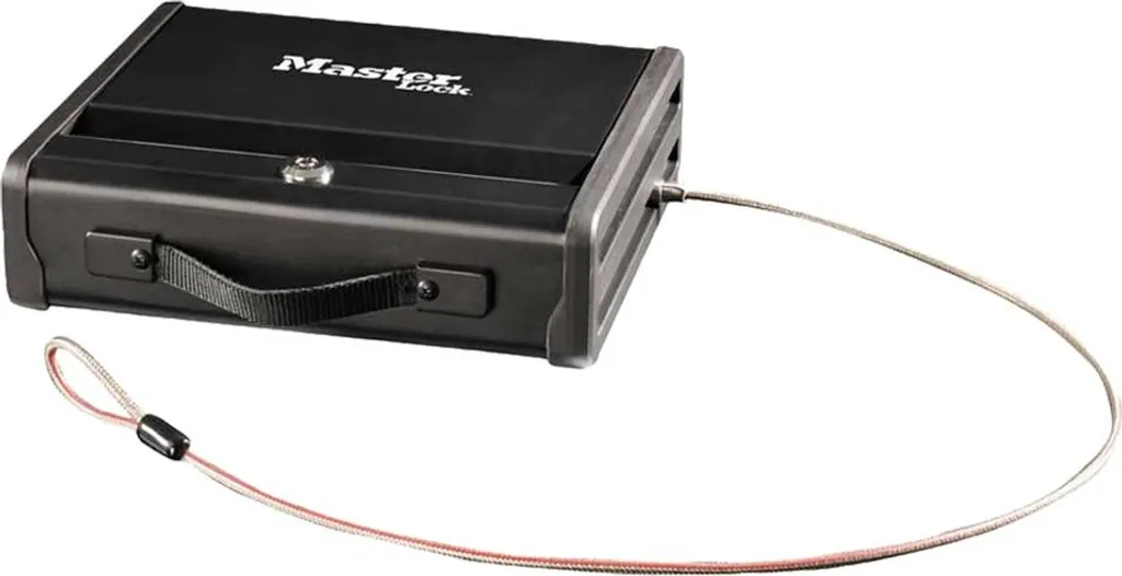 Anti-vol Master Lock : Coffre-fort avec Câble contre le Vol de Bijoux S