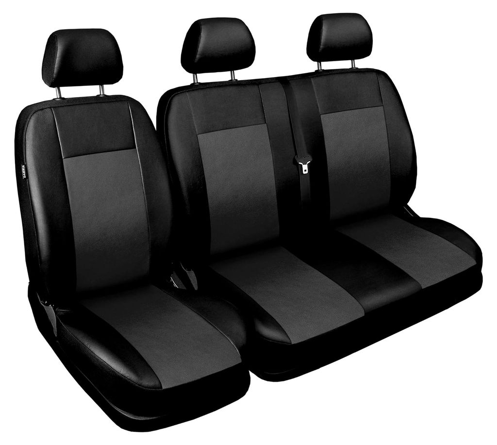 Sitzbezüge Universal Schonbezüge 1+2 kompatibel mit Renault TRAFIC