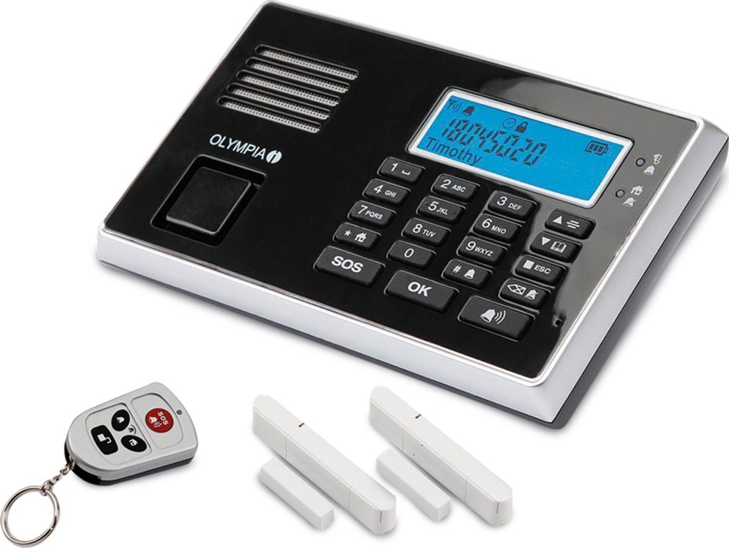 OLYMPIA Protect 9030 Drahtloses GSM Alarmanlagen-Set mit 2 Produktbild 