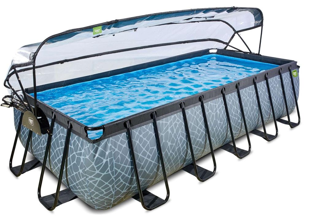 EXIT Stone Rahmenpool 540x250x122cm, Aufstellpool, mit Produktbild 