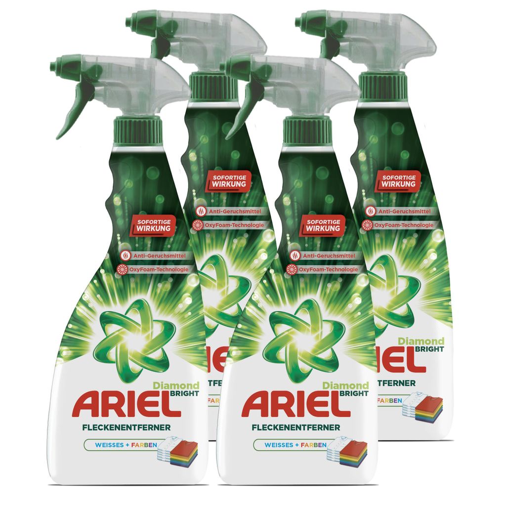 Ariel Fleckenentferner Spray 750ml zur Vorbehandlung (4er Produktbild 