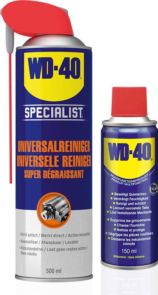  WD-40 SET 1x Universalreiniger 500 ml & 1x Produktbild 
